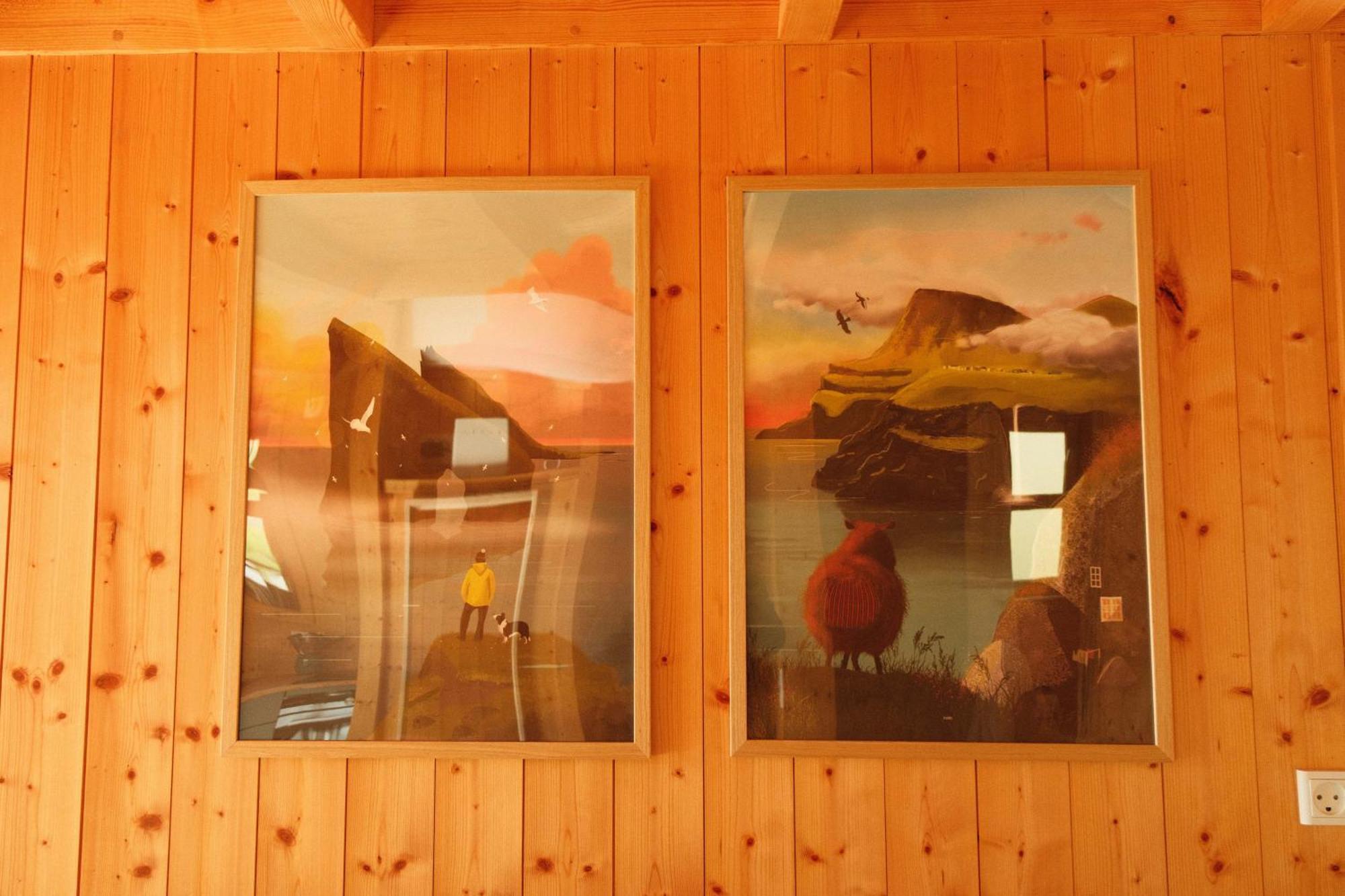 Múlafossur Cottage No 1 by Famous Waterfall in Gásadalur Exterior foto